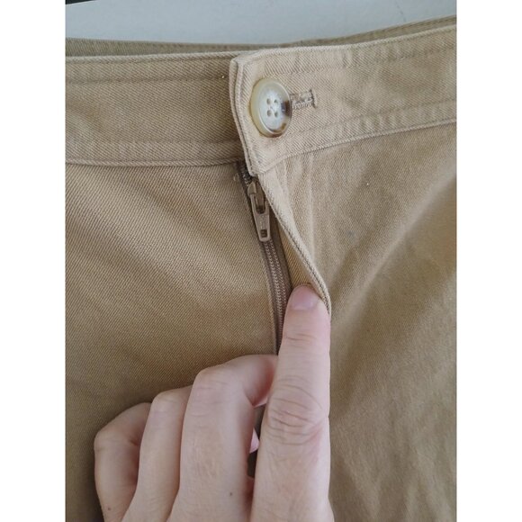 Lauren Ralph Lauren Women's 18w Chino Khaki Beige Casual Work Pants Preppy Work - Picture 4 of 6